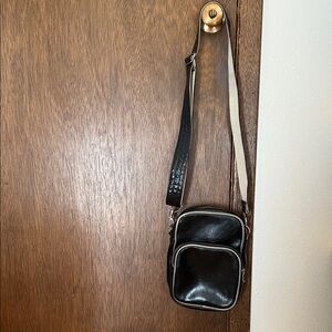 Fred Perry Y2K vintage black Crossbody Bag